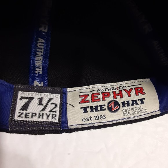 Zephyr Fitted Duke Blue Devils Hat/Cap Size 7 1/2 - Picture 7 of 9